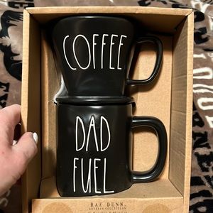 New In Box!  Rae Dunn Dad Fuel Drip Coffee Set